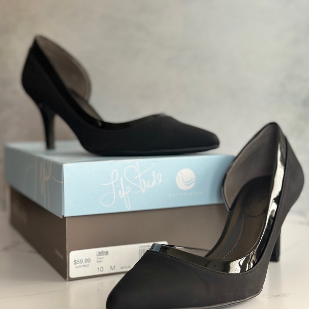 LifeStride Black Heels